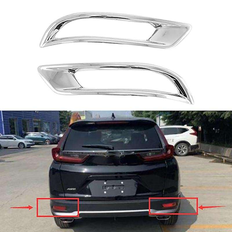Rear Tail Fog Light Lamp Frame Cover Trim for Honda Crv Cr-v 20-21