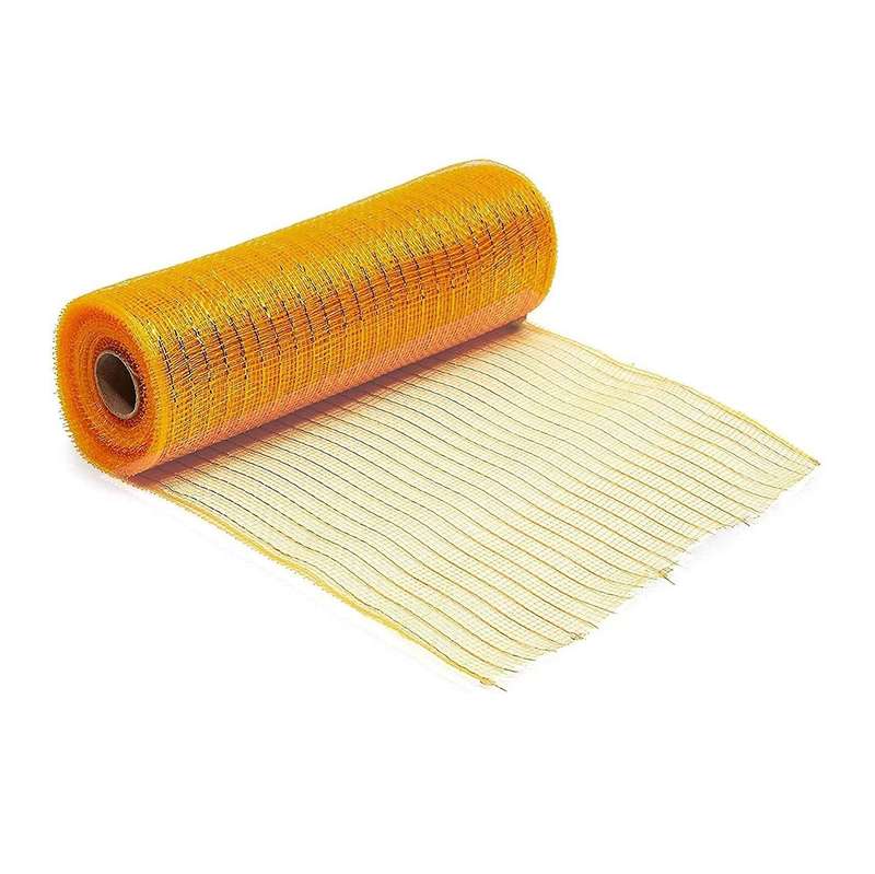 4 Rolls Of Christmas Wreath Door Decoration Net, About 26cmx91cm