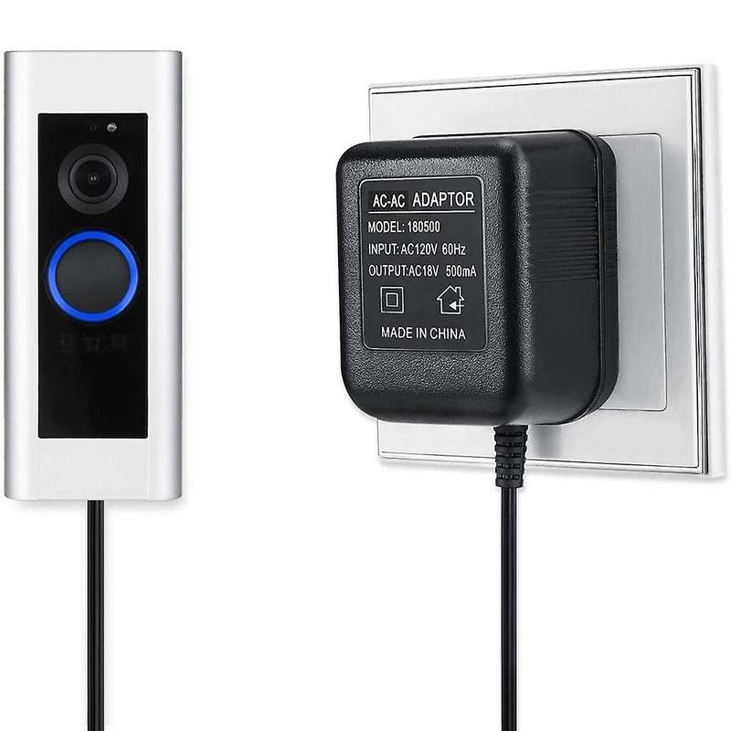 18v 500ma Power Supply Battery Charger for Ring Doorbell Us Plug