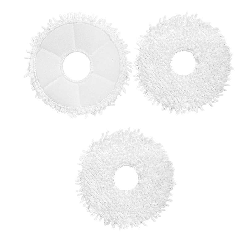 12pcs for Ecovacs Deebot X1 Omni Turbo Robot Vacuum Cleaner Mop Cloth