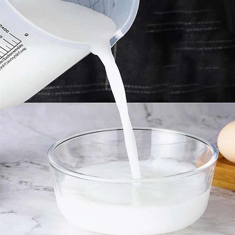 Measuring Cup Scale Household Bowl with Lid for Home Kitchen Baking