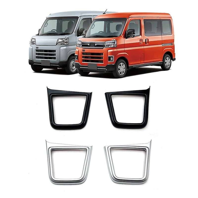 Silver Side Water Cup Holder Trim for Daihatsu Atrai Hijet 2022+ Rhd
