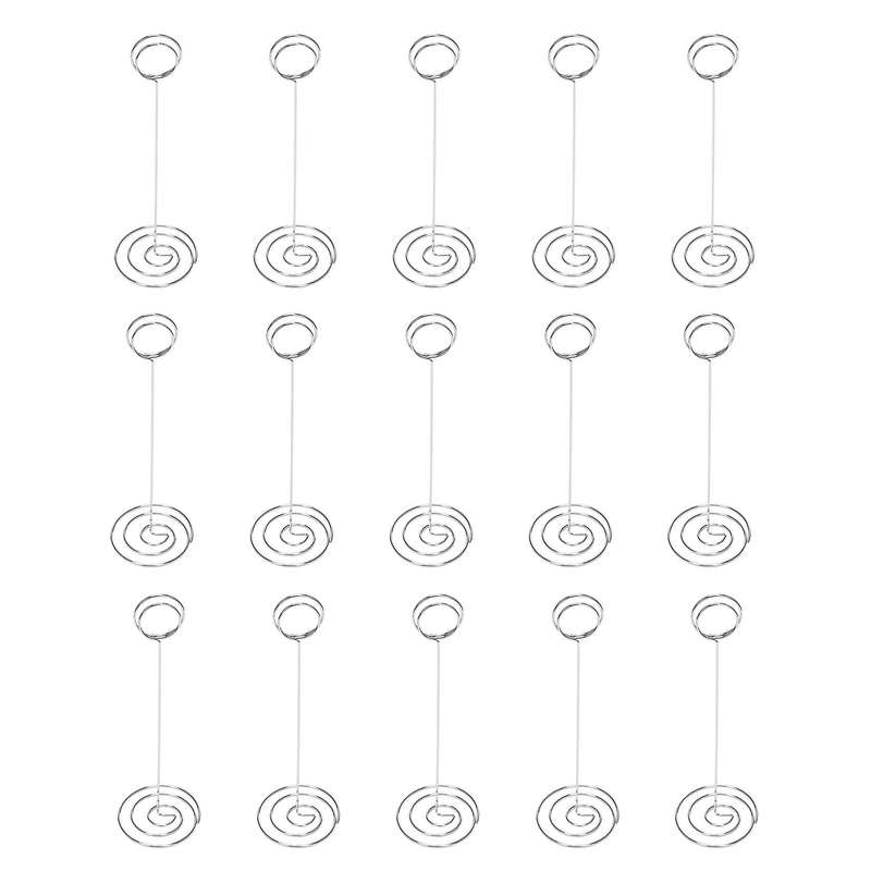 15 Pack 8.75 Inch Number Holder,menu Memo Note Stand for Weddings