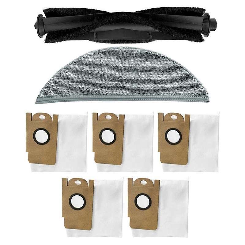 For Lydsto R1 Robot Vacuum Cleaner Roller Brush Dust Bag Mop Cloth