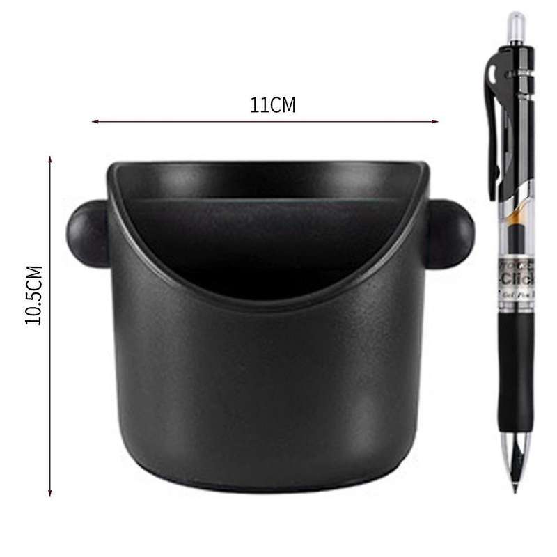 Coffee Box Shock-absorbent Espresso Knock Box,black