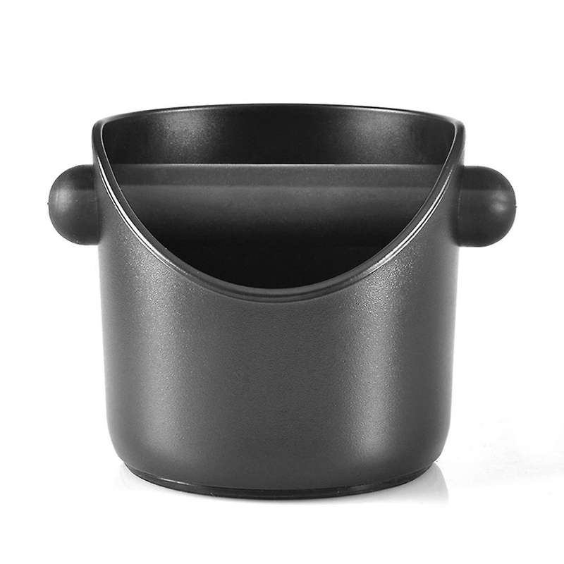 Coffee Box Shock-absorbent Espresso Knock Box,black