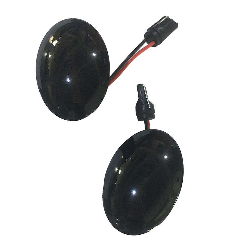 2pcs Led Dynamic Side Marker Lights Turn Signal Blinker Lamps