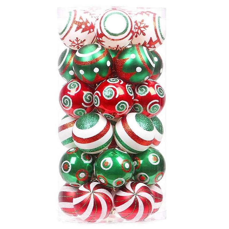 Christmas Ball Set Electroplating Plastic Ball Christmas Decoration