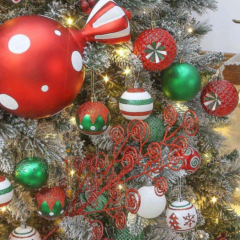 Christmas Ball Set Electroplating Plastic Ball Christmas Decoration