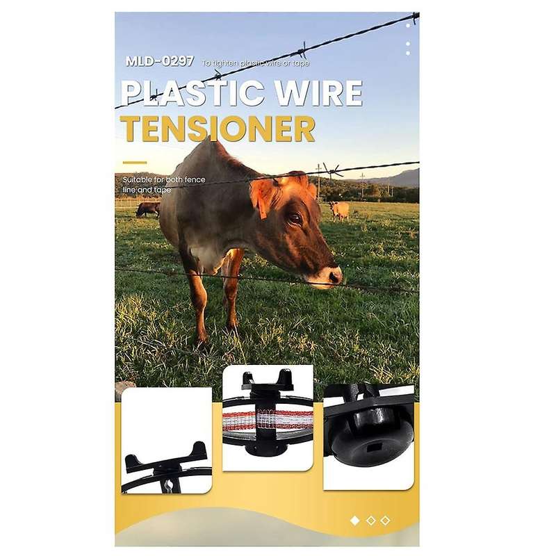 Plastic Electronic Fence Wire Tensioner Livestock 24pc