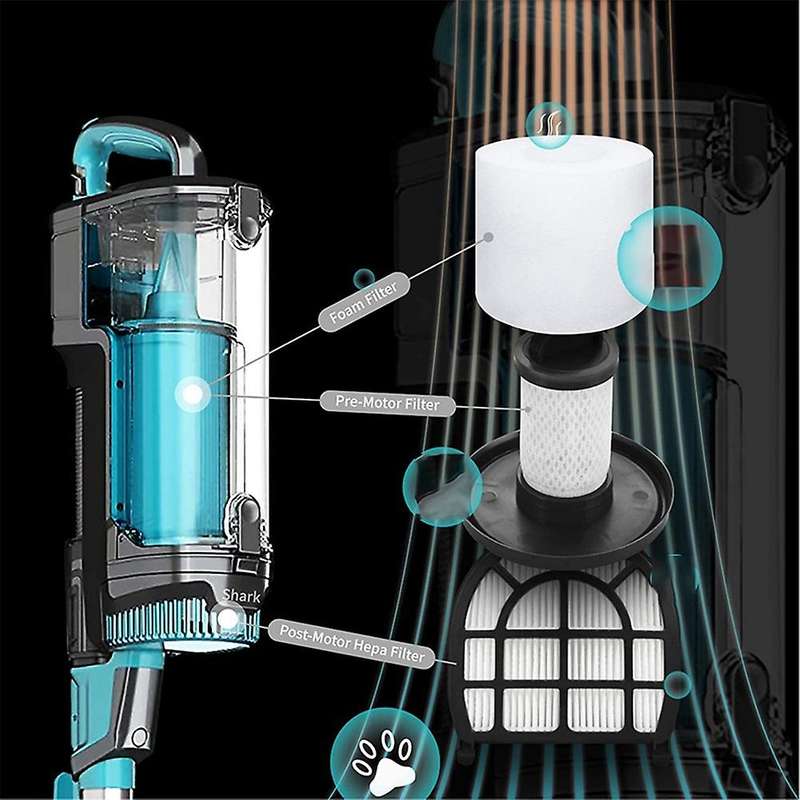 Roller Brush Filter Parts for Shark Lz600 Lz601 Lz602 Vacuum Cleaner