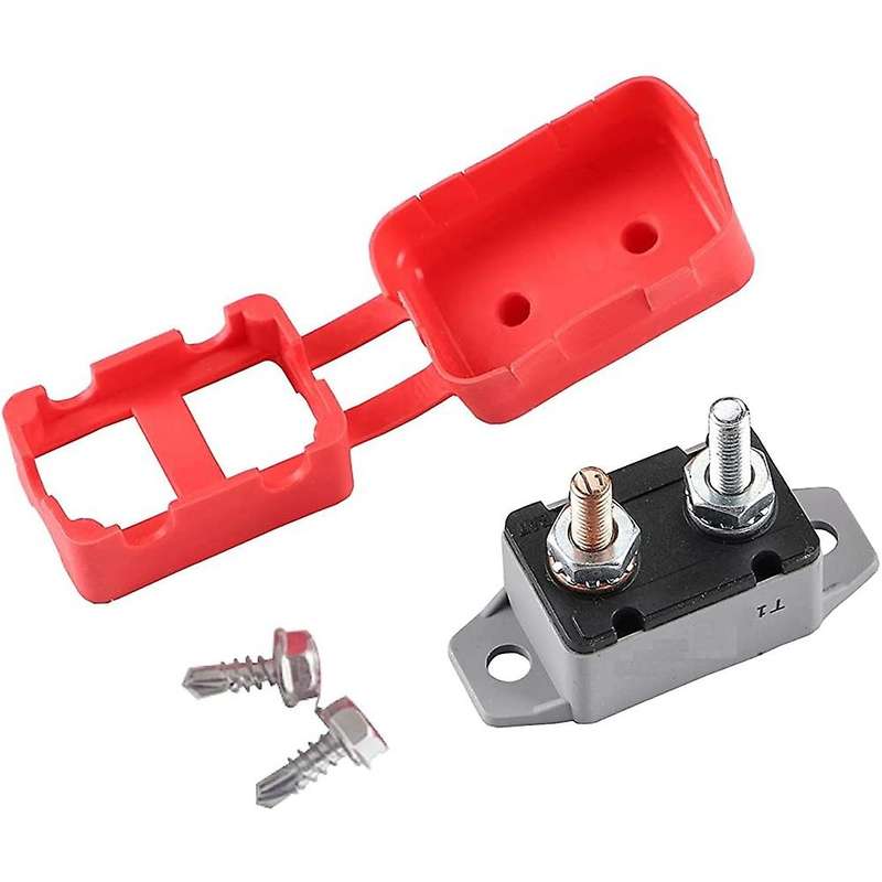 5 Pieces Automatic Reset Circuit Breaker Circuit Breaker with Cover