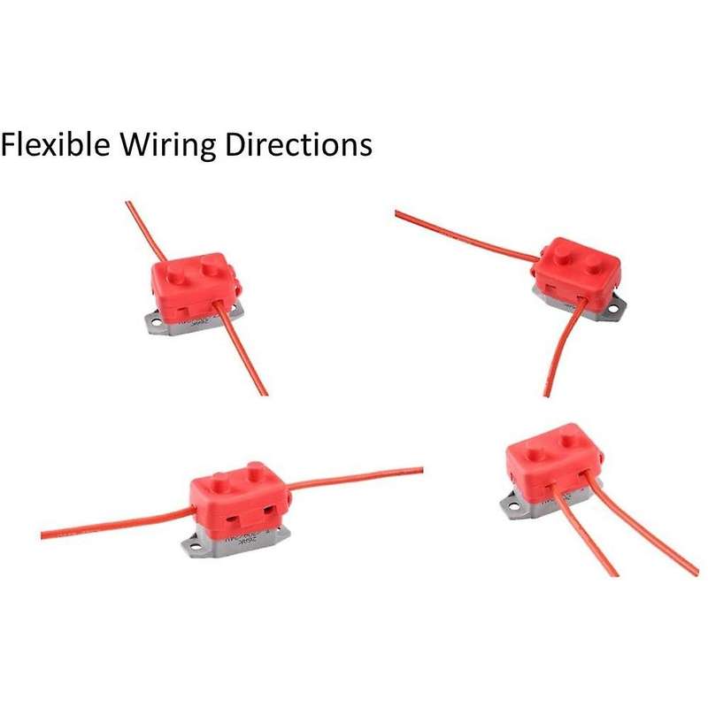 5 Pieces Automatic Reset Circuit Breaker Circuit Breaker with Cover