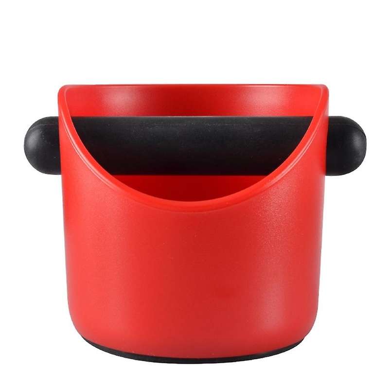 Coffee Box Shock-absorbent Espresso Knock Box,red
