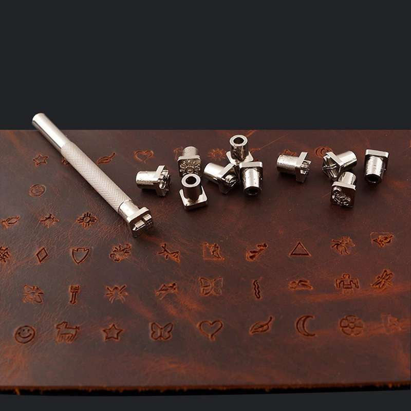 32pcs Leather Carving Insect Seal Indian Style Carving Tool