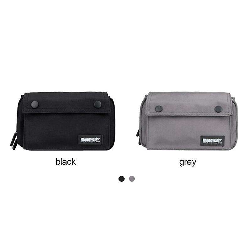 Rhinowalk Folding Bike Handlebar Bag Bicycle Front Bag Black