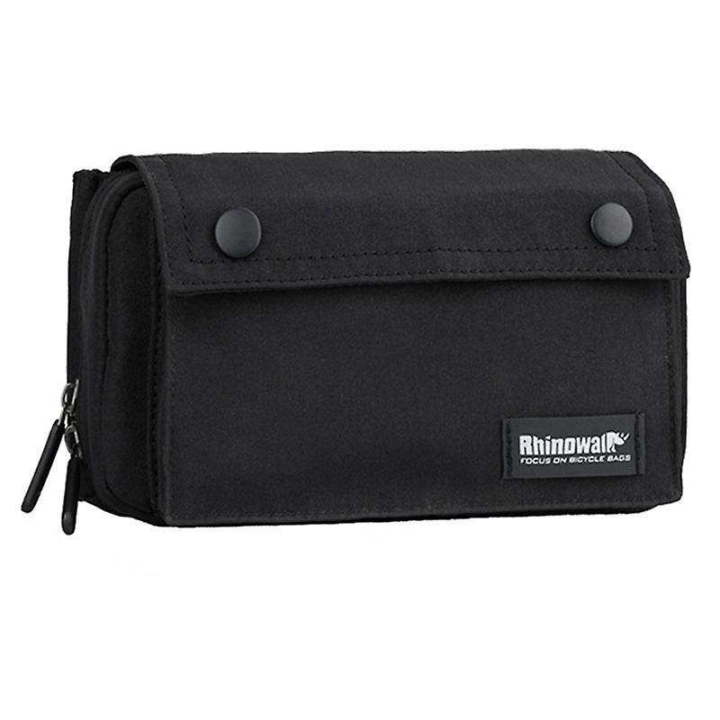 Rhinowalk Folding Bike Handlebar Bag Bicycle Front Bag Black
