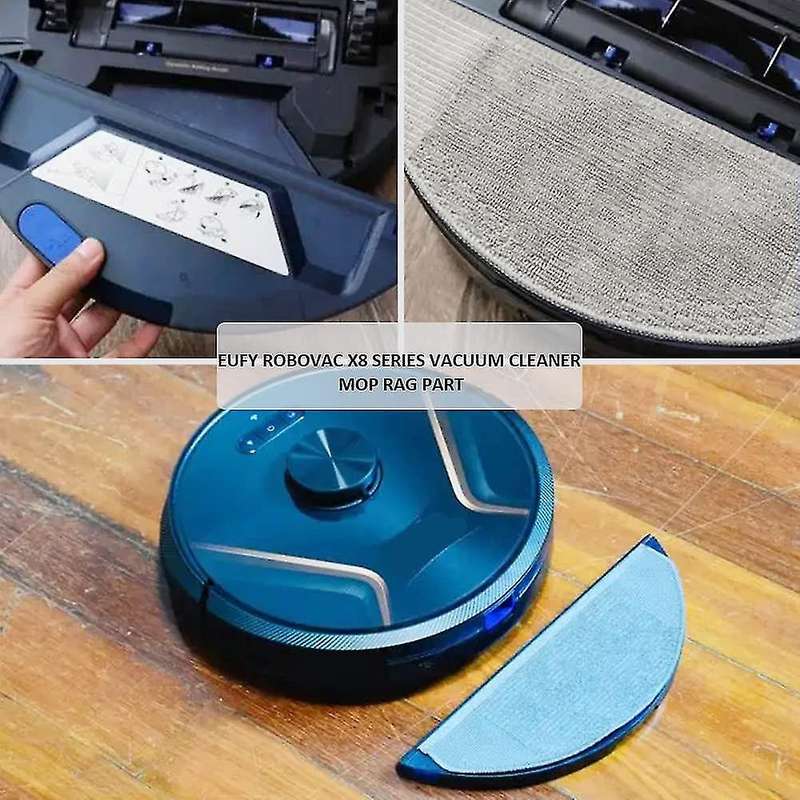 6 Filters + 6 Side Brushes Replacement Parts for Anker