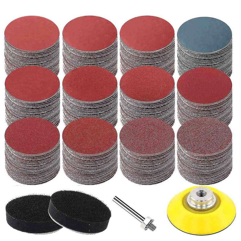 300pcs Sanding Discs Pad Kit for Drill Grinder Rotary Tools 60-3000