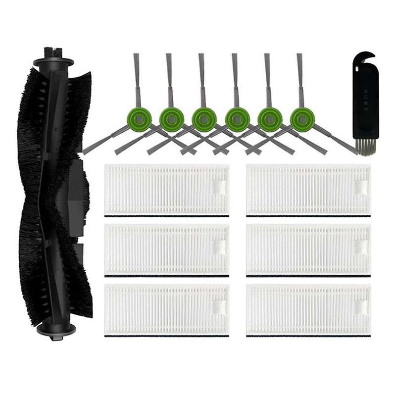 14pcs for Thamtu G11 Robot Vacuum Cleaner Roller Side Brush Filter