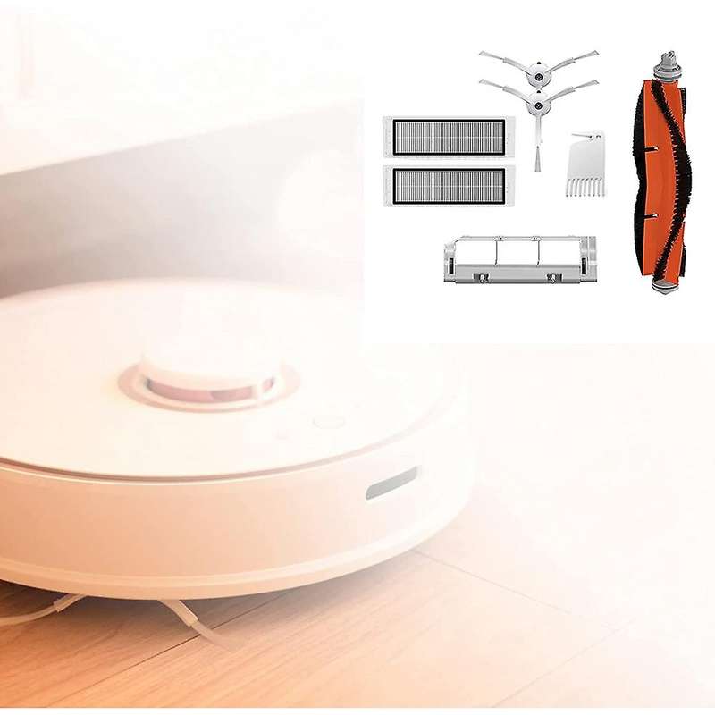 Filter Main Brush and Cover Side Brush for Xiaomi Mijia Xiaowa