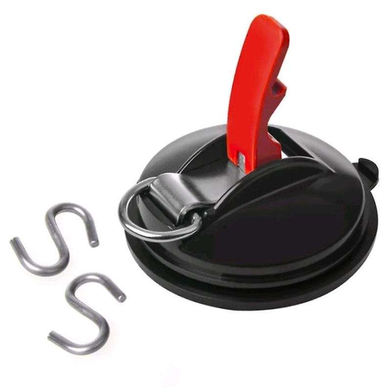 Vacuum Suction Cup Anchor with Fixed Hook Suction Cup Hook for Car