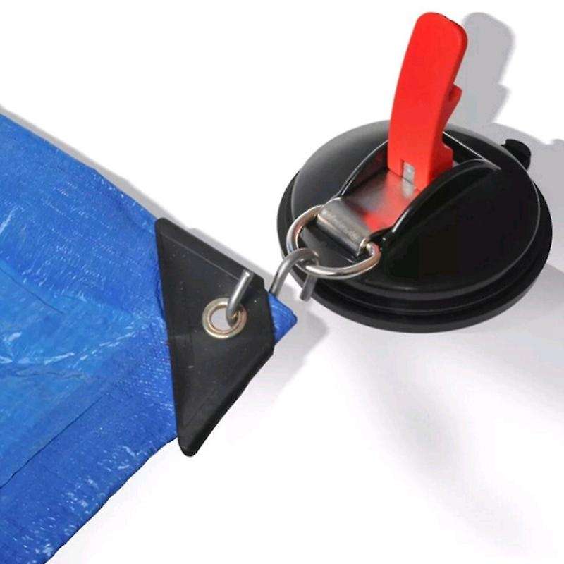 Vacuum Suction Cup Anchor with Fixed Hook Suction Cup Hook for Car
