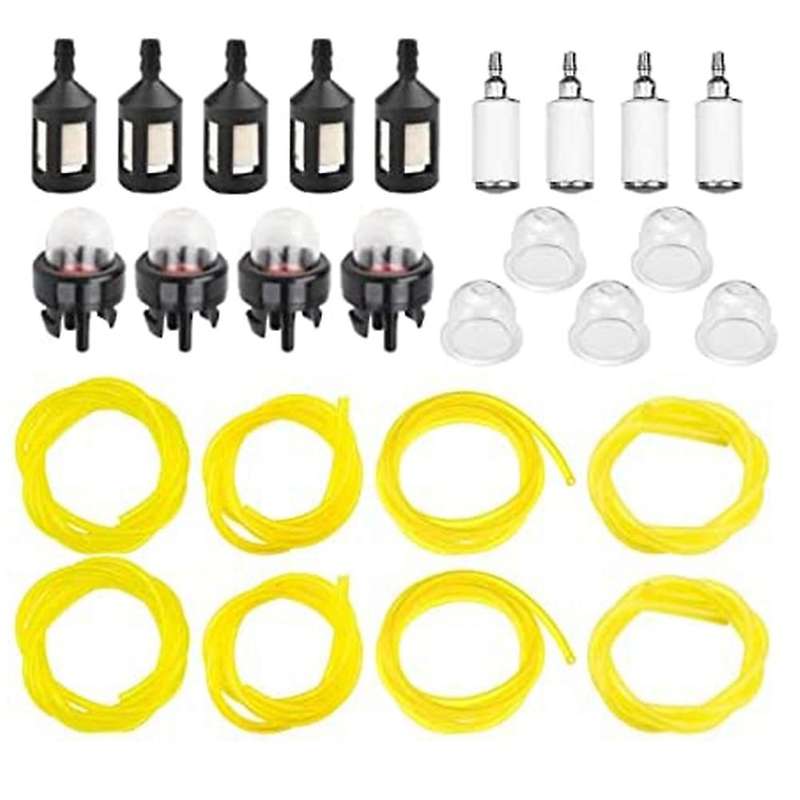 32 Feet Fuel Lines Hose 4 Size with 530095646 Fuel Filter and Bulb