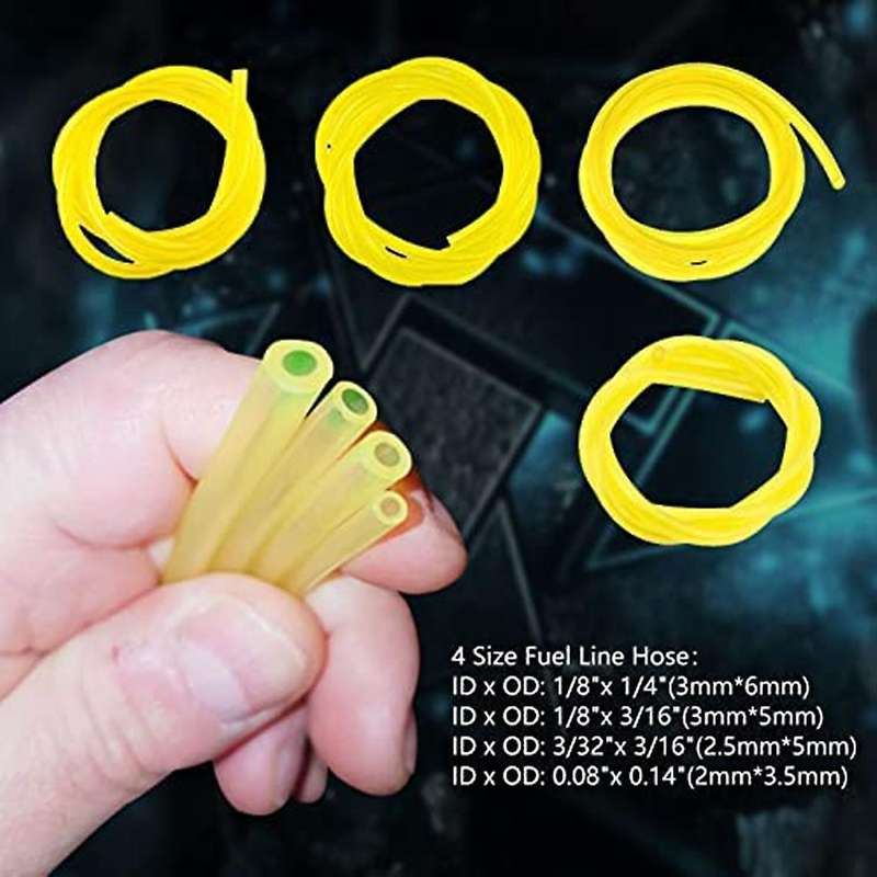 32 Feet Fuel Lines Hose 4 Size with 530095646 Fuel Filter and Bulb