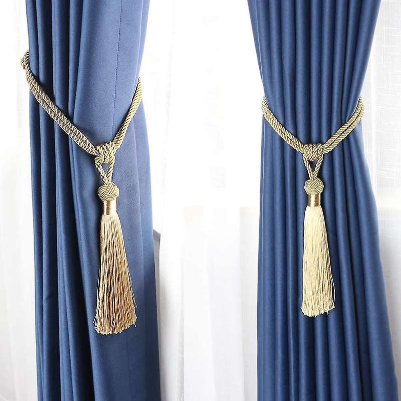 4pcs Curtain Tassels Curtain Rope Curtain Tiebacks Window Decor -d