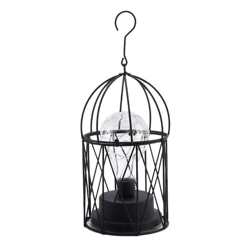 Iron Birdcage Decorative Copper Wire Lamp Tealight Hanging Bird Cage