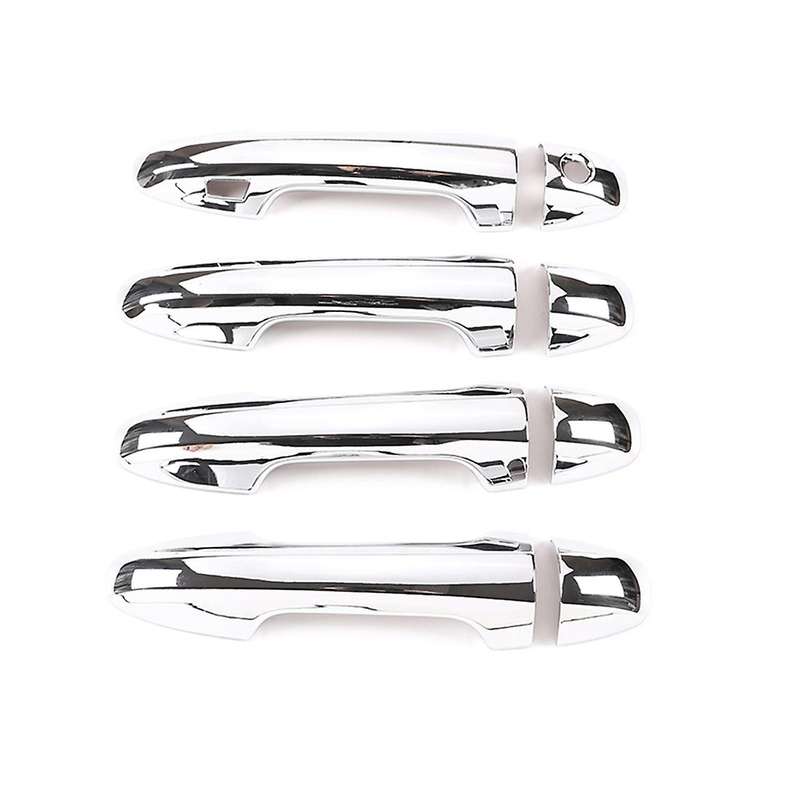 Exterior Door Handle Cover Trim for Toyota Tacoma 2015-2022, Silver
