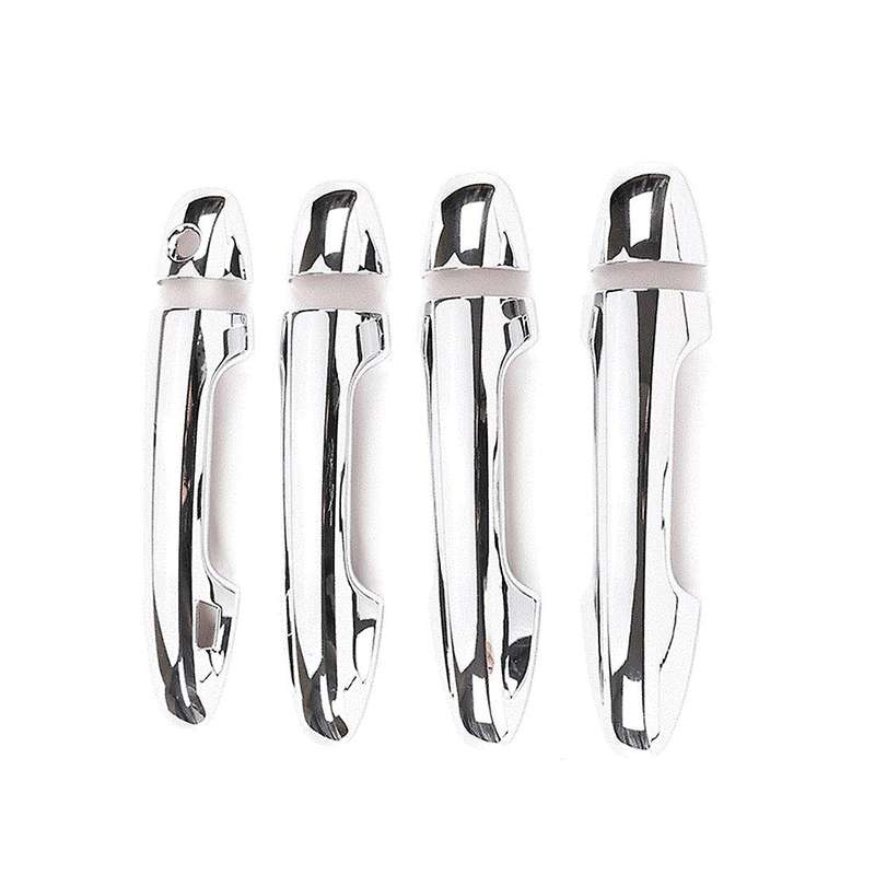 Exterior Door Handle Cover Trim for Toyota Tacoma 2015-2022, Silver