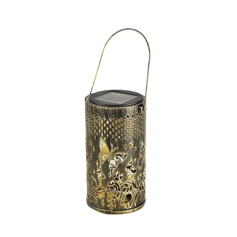 Solar Light Chandelier Butterfly Projection Lamp(with Ground Plug)