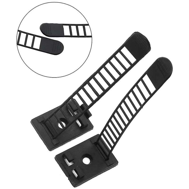 100 Pieces Of Adjustable Cable Clamp Self-adhesive Wire Holder