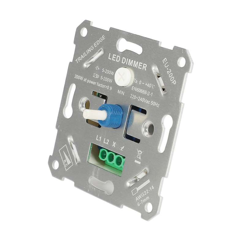200w Triac Dimmer 220vac Dimming Led Lights Switch Dimmable
