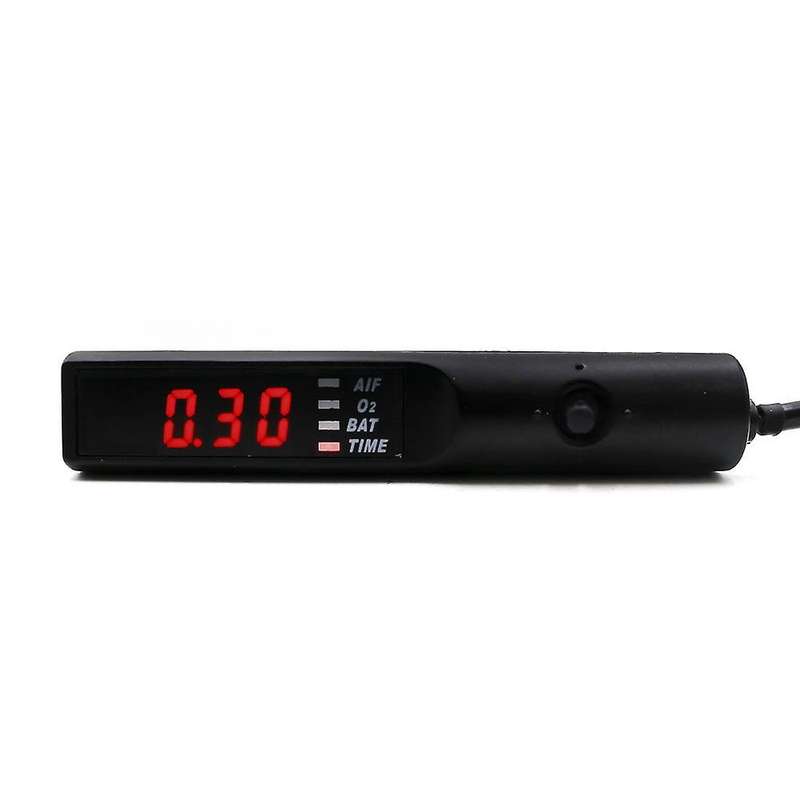 Universal Auto Turbo Timer Na Black Pen Control Jdm Red Led Digital