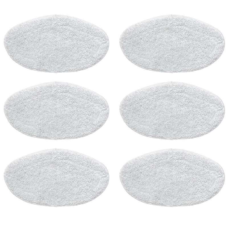 6 Pcs Washable Mop Cloth for Polti Polti Steam Vacuum Mops Parts