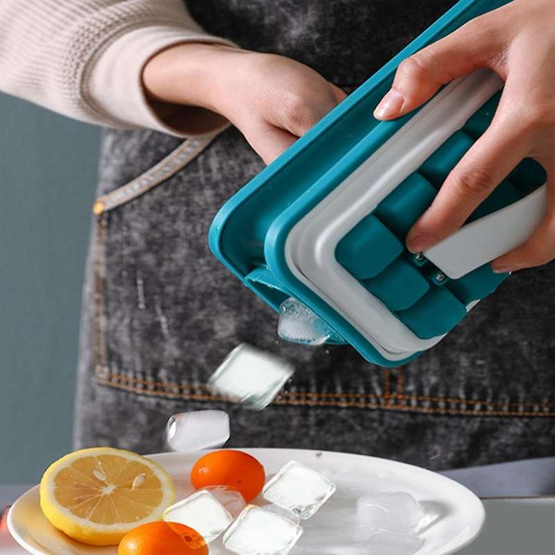 Ice Tray for Freezer - Disassemble This Ice-cube Tray with Lid