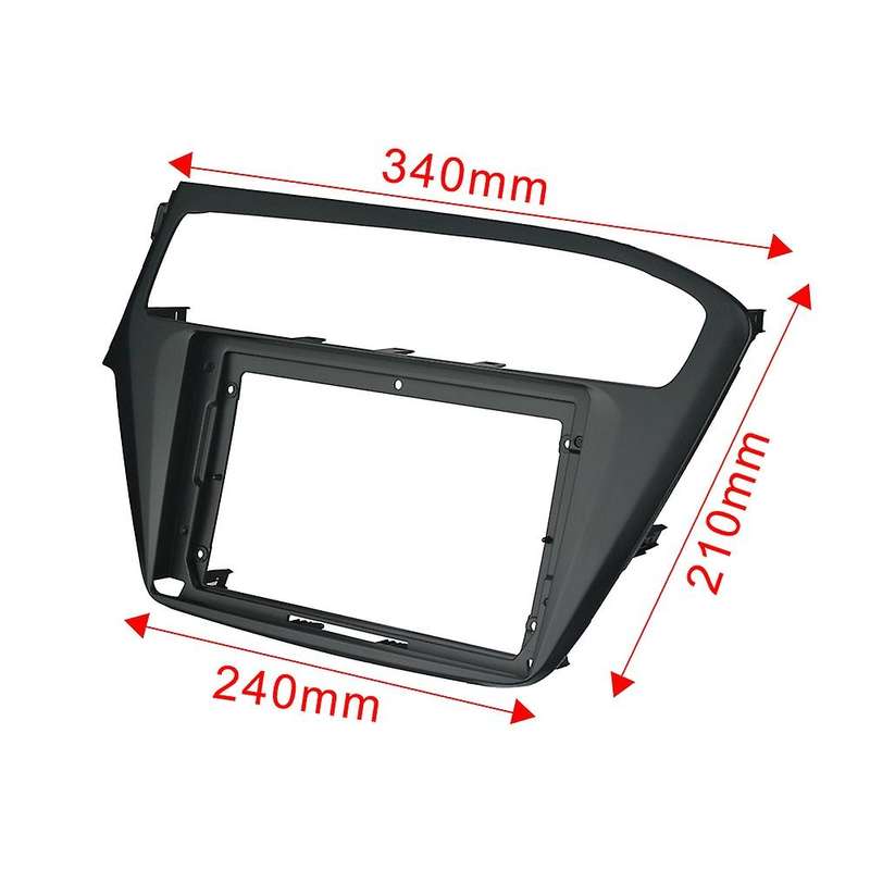 9 Inch 2 Din Car Stereo Radio Fascia for Hyundai I20 2018 2019 Lhd
