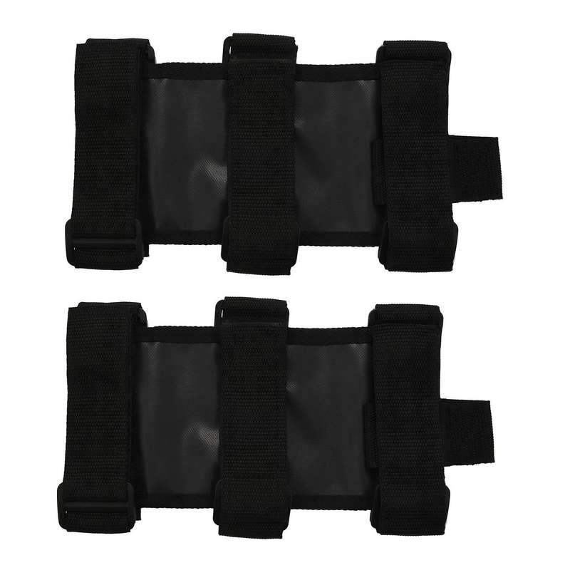2x Fire Extinguisher Holder Extinguisher Mount Strap (black)
