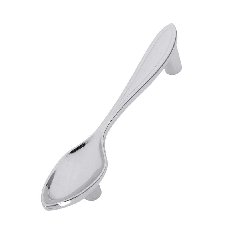 3 X Silber Schrank Schublade Pull Griffe(messer Gabel Loeffel)