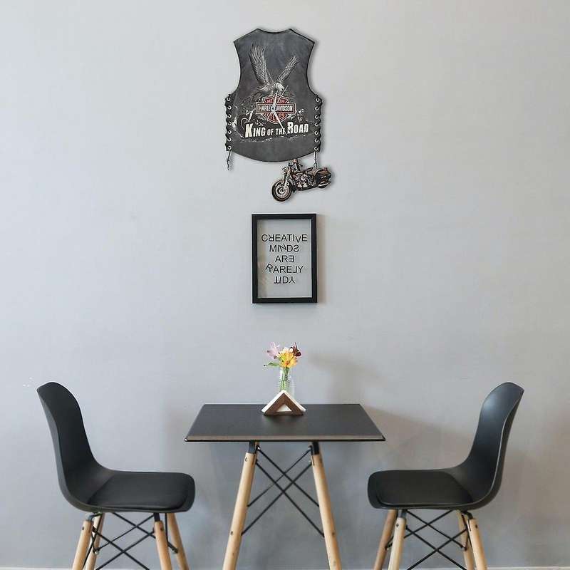 Motorcycle Wall Clock Creative Motorcycle Clock(vest Locomotive)