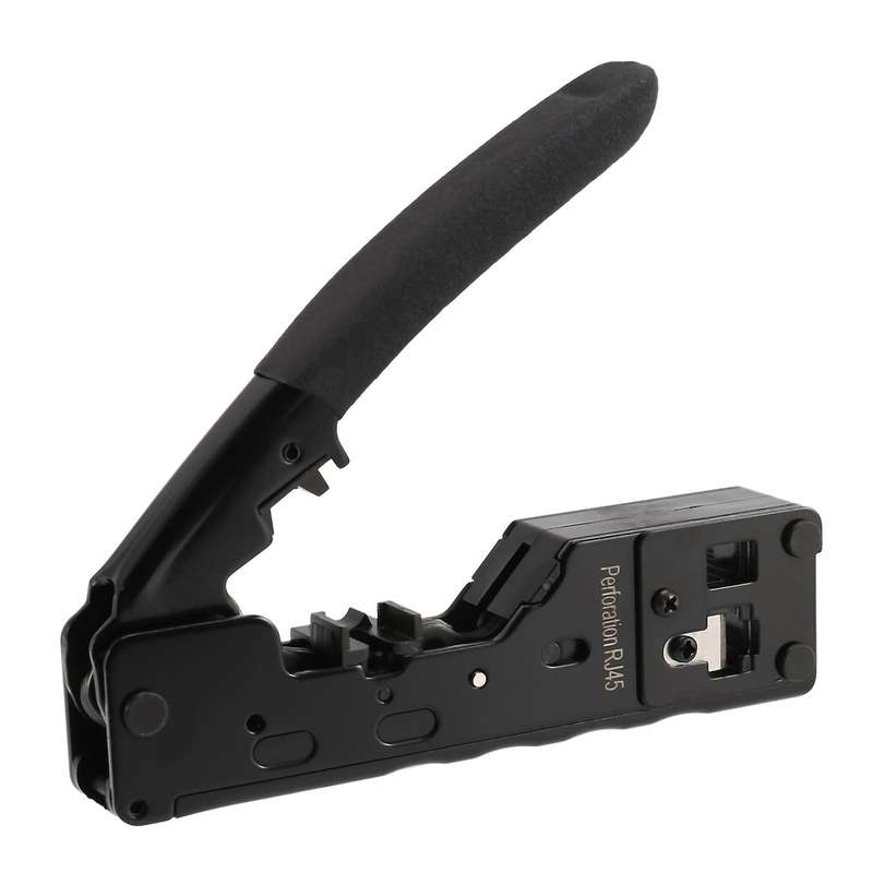 Cat5 Cat6 Cat7 Pass Through Crimper for Rj45 Rj12 Rj11 Network