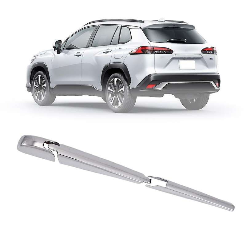For Toyota Corolla Cross 2020-2022 Chrome Rear Wiper Sticker Cover