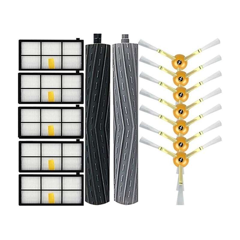 1set Vacuum Cleaner Parts Hepa Filter Brushes Replacement Parts