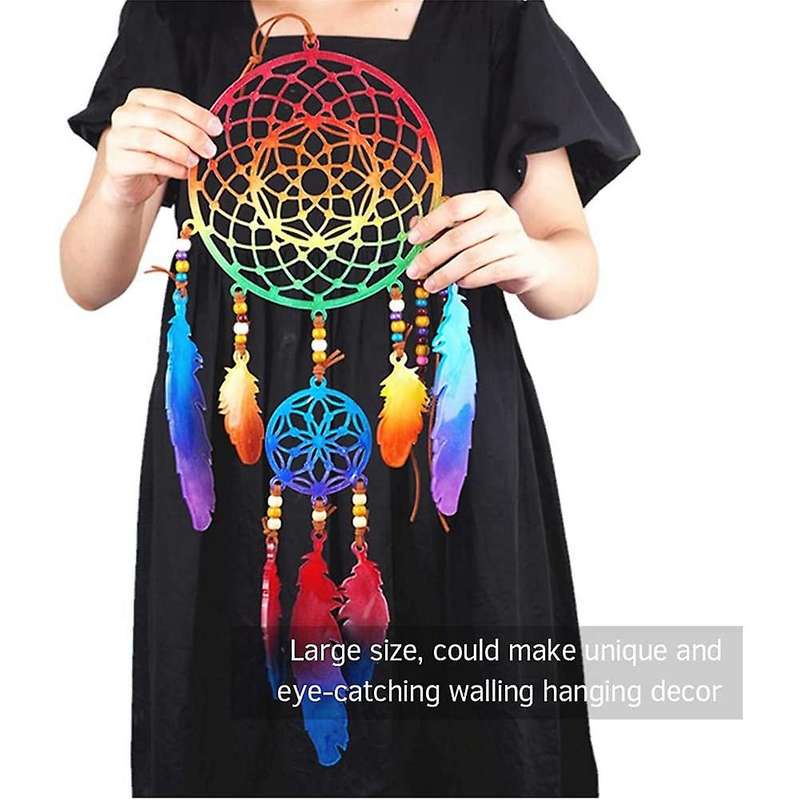 Dream Catcher Resin Mould, Wall Mount Feather Pendant Keychain Kit
