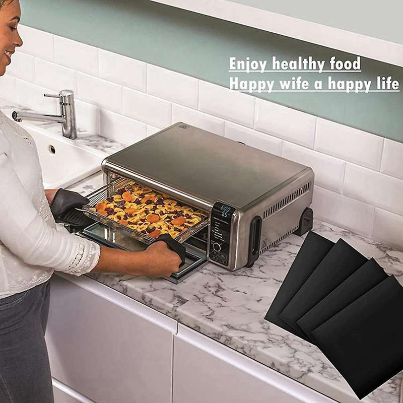 4pack Air Fryer Oven Liners,for Ninja Sp101 Sp201 Foodi Air Fryer