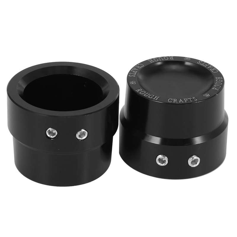 4 Pcs Craft Carving Front & Rear Axle Nut Caps for Harley Sportster