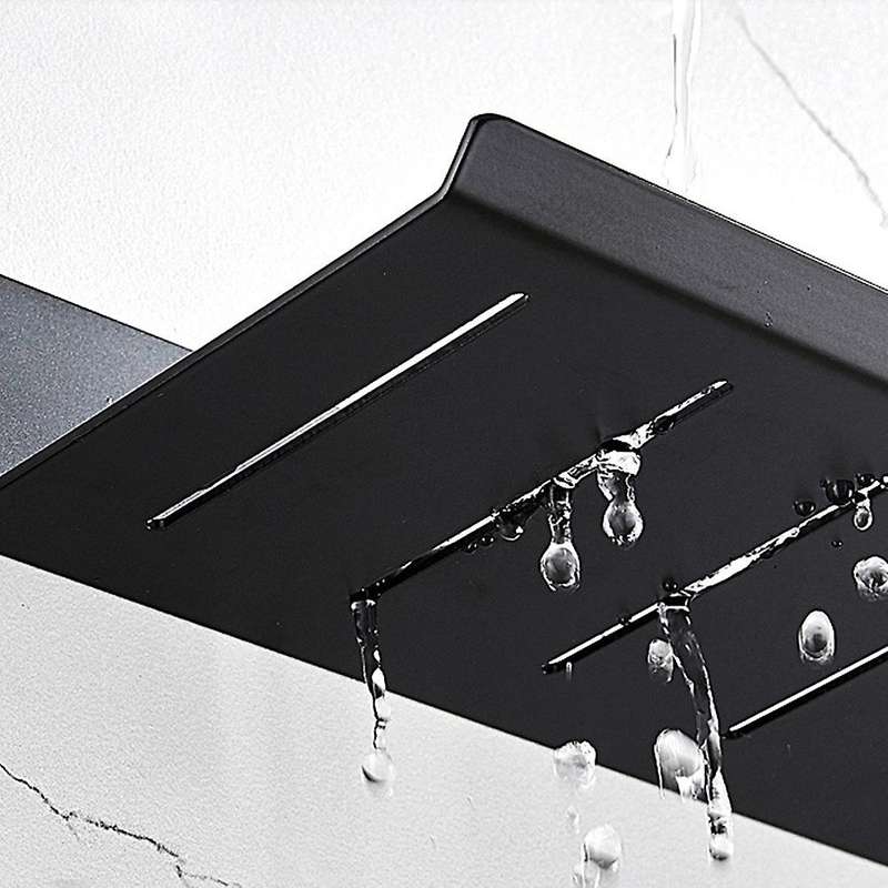 Metal Wall Shelf Space Aluminum Bathroom for Bathroom Toilet Kitchen